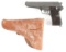 (C) CZ MODEL 52 SEMI-AUTOMATIC PISTOL WITH HOLSTER & ACCESSORIES.