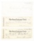 LOT OF 2: BANNERMAN SIGNED CHECKS.