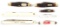 LOT OF 7 FOLDING KNIVES.