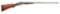 (A) WILLIAM MOORE SIDE BY SIDE HAMMER SHOTGUN.