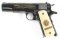 (M) COLT 1911 WORLD WAR I 2ND BATTLE OF THE MARNE COMMEMORATIVE SEMI-AUTOMATIC PISTOL.