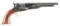(A) SECOND GENERATION COLT MODEL 1860 PERCUSSION REVOLVER.