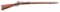 (A) SPRINGFIELD MODEL 1884 TRAPDOOR SINGLE SHOT RIFLE.