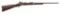 (A) SPORTERIZED SPRINGFIELD MODEL 1884 TRAPDOOR SINGLE SHOT RIFLE.