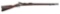 (A) SPRINGFIELD 1884 TRAP DOOR SINGLE SHOT RIFLE.