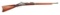 (A) SPRINGFIELD 1878 TRAPDOOR SINGLE SHOT RIFLE.