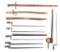 LOT OF 8 U.S. VARIOUS BAYONETS