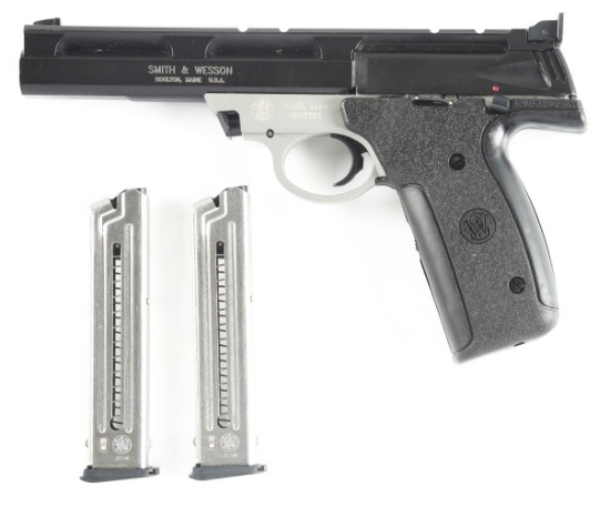 (M) SMITH & WESSON MODEL 22 A-1 SEMI-AUTOMATIC PISTOL.