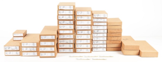LARGE LOT OF CRAFT HANDGUN BOXES.