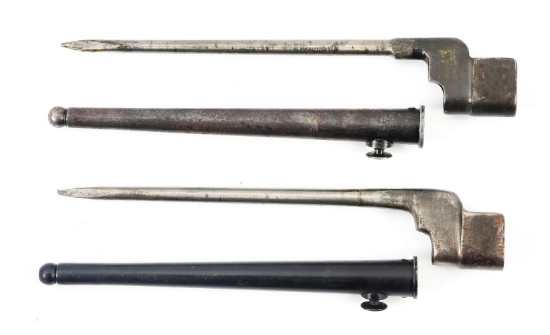 LOT OF 2: ENFIELD NO 4 MKII BAYONETS