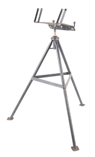 CUSTOM TRIPOD MANUFACTURED FOR DUAL RUGER 10/22 MACHINE GUNS.