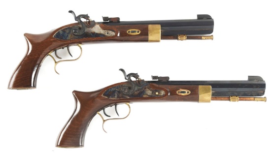 (A) LOT OF 2: ARMSPORT INC. PERCUSSION PISTOLS.