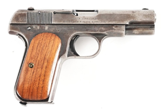 (C) COLT MODEL 1903 POCKET HAMMERLESS SEMI AUTOMATIC PISTOL.