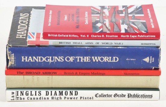 LOT OF 6: FIREARM REFERENCE BOOKS.