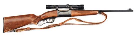 (C) SAVAGE MODEL 99E LEVER ACTION RIFLE