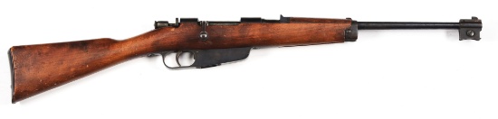 (C) ITALIAN CARCANO BOLT ACTION CARBINE.