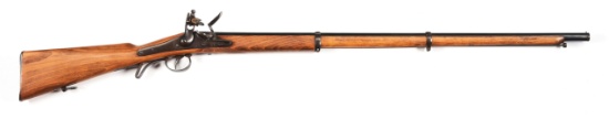 (A) FLINTLOCK SMOOTHBORE MUZZLELOADER.
