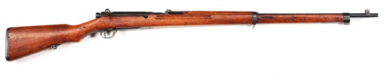 (C) JAPANESE TYPE 38 BOLT ACTION RIFLE.