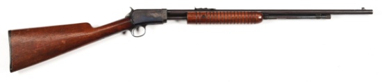 (C) WINCHESTER MODEL 62A SLIDE ACTION RIFLE.
