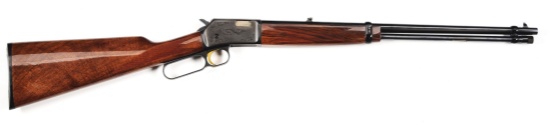 (M) BROWNING BL-22 LEVER ACTION RIFLE.