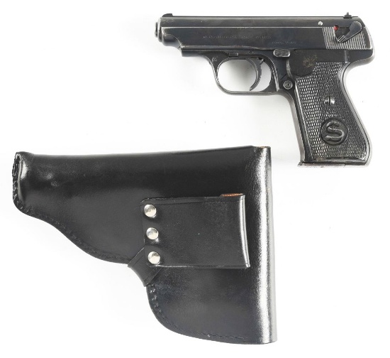 (C) J.P SAUER MODEL 38H SEMI-AUTOMATIC PISTOL.