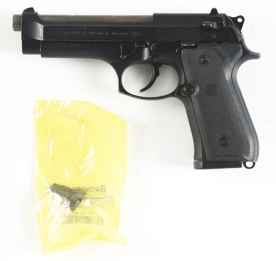 (M) BERETTA MODEL 92FS SEMI-AUTOMATIC PISTOL.