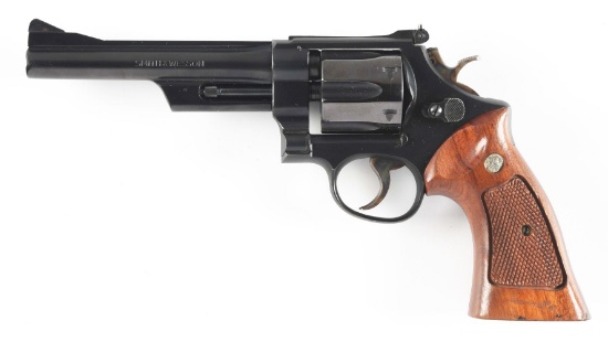 (M) SMITH & WESSON MODEL 28-2 HIGHWAY PATROLMAN DOUBLE ACTION REVOLVER.