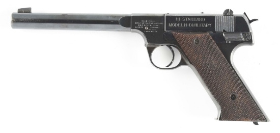 (M) HI-STANDARD MODEL H-D MILITARY SEMI-AUTOMATIC PISTOL.
