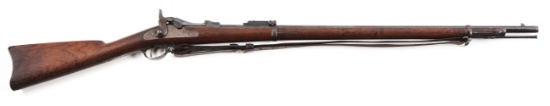 (A) SPRINGFIELD 1884 TRAPDOOR SINGLE SHOT RIFLE