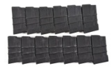 LOT OF 13: POLYMER M14/M1A METRIC MAGAZINES.