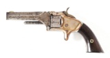 (A) SMITH & WESSON NO. 1 THIRD ISSUE REVOLVER.