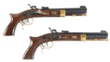 (A) LOT OF 2: ARMSPORT INC. PERCUSSION PISTOLS.