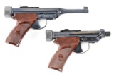 LOT OF 2: VINTAGE HY-SCORE TARGET AND SPORTSTER AIR PISTOLS.