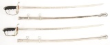 LOT OF 2: MODEL 1902 ARMY OFFICER'S SWORDS.