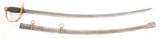 CIVIL WAR CONFEDERATE REENACTOR MODEL 1840 ARTILLERY STYLE PRESENTATION SABER.