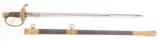 CIVIL WAR CONFEDERATE REENACTOR DUFILHO FOOT OFFICER'S SWORD.