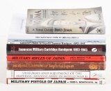 LOT OF 9: JAPANESE FIREARMS AND MILITARIA REFERENCE BOOKS.