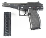 (M) GRENDEL P-30 .22 WMR SEMI-AUTOMATIC PISTOL WITH ORIGINAL CASE, MANUAL, & SPARE MAGAZINE.