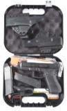 (M) GLOCK 45 SEMI AUTOMATIC PISTOL WITH ACCESSORIES.