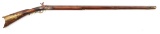(A) FULL STOCK KENTUCKY PERCUSSION RIFLE