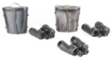 LOT OF 3: US WWII BINOCULARS.