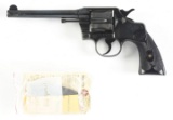 (C) REFINISHED COLT ARMY SPECIAL DOUBLE ACTION REVOLVER (1924).
