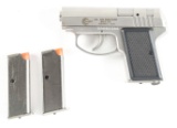 (M) AMT BACK UP SEMI-AUTOMATIC PISTOL.