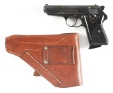 (C) CZ MODEL 50 SEMI-AUTOMATIC PISTOL WITH BOX & HOLSTER.