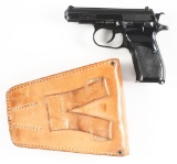 (C) CZ MODEL 82 SEMI-AUTOMATIC PISTOL WITH HOLSTER & ACCESSORIES.