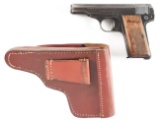 (C) FN MODEL 1910 SEMI-AUTOMATIC PISTOL WITH HOLSTER.