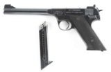 (C) HI-STANDARD MODEL H-D MILITARY SEMI-AUTOMATIC PISTOL.