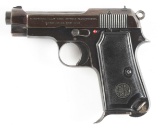 (C) BERETTA MODEL 1934 SEMI-AUTOMATIC PISTOL.