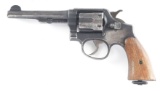 (C) SMITH & WESSON VICTORY MODEL DOUBLE ACTION REVOLVER.
