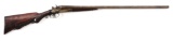 (C) WILMOT GUN CO. SIDE BY SIDE HAMMER SHOTGUN